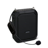 SHIDU 18W Portable Voice Amplifier Wireless UHF Microphone Recording AUX TF USB Flash Waterproof Bluetooth Speaker For Teacher