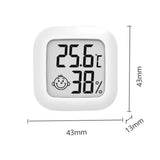 Digital Thermometer 2 Lcd Screen Hydrometer Wireless Smart Humidity Temperature Sensor Baby Thermometer Indoor Home Decor