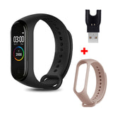M4 Smart Bracelet Fitness Tracker Heart Rate Monitor Bluetooth-compatible Smart Wristband Life Waterproof Pedometer Sport Watch