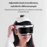 Electric Head Massager, Head Massage Helmet with 177 Massage Tentacles Heat 10 Modes of Massage Kneading Air Compression for Str