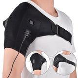 Adjustable Shoulder Heated Therapy Belt Sports Massage for Sprains Brace Health Care Shoulder Dislocation Guard Strap Support