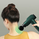 Muscle Massage Gun for Athletes Percussion Massager Body Relaxation Pain Relief Handheld Deep Tissue Massage Gun LCD Display