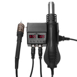 TOPSHAK TS-CD3 2 In 1 480W Hot Air Gun LCD Digital Display Rework Soldering Station Welding Station for BGA PCB IC Repair