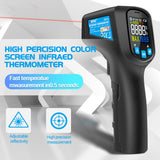 TH01B Infrared Thermometer Pyrometer Temperature Meter Mother Children Non-Contact Digital Laser Portable Elements