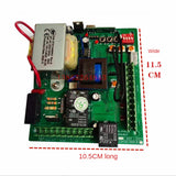 220VAC 2 Remote Controls Motherboard PCB Motor Controller Circuit Board Card For Bisen Baisheng Sliding Gate Opener Motor