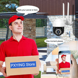 Camera Outdoor 1080P/3MP Wifi Night Vision Two Way Audio Speed Dome Auto Tracking Alarm Home Security Camera Surveillance