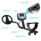 MT705 Underground Metal Detector 270mm Waterproof Search Coil High Sensitivity Metal Detecting Tool Metal Finder Hunter Tracker