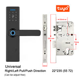WIFI Tuya Smart Door Lock Smart Lock Fingerprint Door Lock Password IC Card Door Lock APP Remotely Fechadura Digital Door Lock