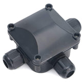 Box Waterproof IP68 External Electrical Junction Box 3 Way Cable Connector Outdoor for 5.5mm-10.2mm (Pack of 8)
