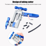 Aluminum Bicycle Needle Tool Driver Hydraulic Disc Brake Hose Cutter Connector Insert Install Multi-function Tool