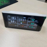 Air Quality Analyzer Digital Display Screen CO2 PM2.5 10 HCHO TOVC Temperature Humidity Detector Monitor Infrared NDIR Detector