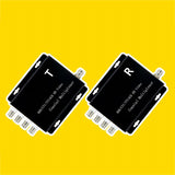 AHD/CVI/TVI Coaxial High-Definition Quad Multiplexer Coaxial Superimposer Plug and Play Support Multi-Node Networking