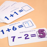 Number Learning Game Matching Puzzle Number Early Educatioal STEM Game Kids Toy for Age 4-6 Boys &amp; Girls
