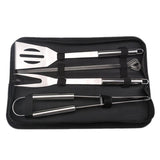 Stainless Steel BBQ Tools Set 3/5/7/9/16/18/20Pcs Barbecue Grilling Utensil for Outdoor Camping Cooking Tools Kit BBQ Utensils