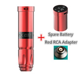 2021 New Touch Panel OLED Display Wireless Battery Tattoo Pen Machine Rotary Coreless Motor 1800mAh Power Supply For Body Art