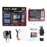 SAT Finder St-5150 Dvb-s2/t2/c Hd Satellite Tv Finder Meter 4.3 Inch Large Screen Satellite Detector Instrument