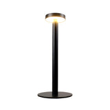 LED Aluminum Alloy Waterproof Desk Lamp Touch Dimming Rechargeable Metal Dinner Table Lamps For Office Living Room Study Lamp