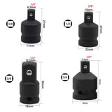 1/4 3/8 1/2 Drive Socket Adapter Converter Reducer Air Impact Craftsman Socket Wrench Adapter For Car Bicycle Garage Repair Tool