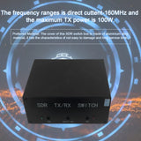 160MHz 100W Aluminium Alloy Portable SDR Transceivers Radio Switch Antenna Sharer Practical Signal Equipment Accessory