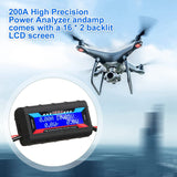2Pcs 150A High Precision Watt Meter With Backlight Digital LCD Screen For RC Solar Voltage Current Power Discharge