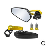Universal Motorcycle Rearview Mirror For 7/8" 22mm Motorcycle Handlebar Rearview Mirror DIY Rear Mirror Motorbike Accessories