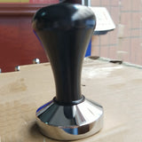 51 MM Espresso Coffee Tamper Black Coffee Tamper Machine Press With Bottomless Portafilter 51Mm