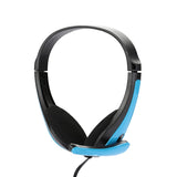 Gaming Headset Single-hole Wired Over-ear Earphones With Microphone 3.5mm Audio Cable For IPad Tablet Smart Phones