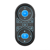 Wireless 2.4G Air Mouse RGB Backlight Gyro IR Learning for Google Voice Remote Control Rechargeable G11 Mini Keyboard