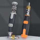 10 In 1 Ratchet Screwdriver S2 Alloy Steel Compact 190*30mm Multi-Angle Screwdriver Professional Portable Hardware Hand Tools