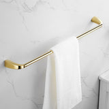 Bathroom Hardware Accessory Series Soild Brass Towel Rack Paper/Toilet Brush Holder Corner Shelf Robe Hooks Gold New Arrival