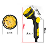 Adjustable Garden Watering Sprinklers High Pressure Encapsulated Tap Water High Pressure Wash Irrigation Water Guns For Garden