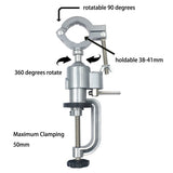 Bench Vises 360 Clamp Table Grinder Holder Drill Dremel For Rotary Tool Craft Model Tools Metal Working Jewelry Making Tool