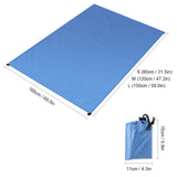 Waterproof Pocket Beach Blanket Outdoor Camping Mat Lightweight Compact Outdoor Picnic Mat Ground Sheet Tarp