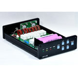 Mat-125E General Automatic Antenna Tuner 120W 1.8-54Mhz HF Shortwave Built-In 18650 Battery(US Plug)