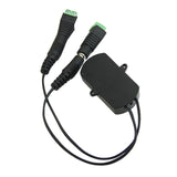 Mini 5A PIR Infrared Motion Sensor Detector Switch for LED Strip Light + Female Male DC Power Connector DC 5V-24V