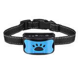 Dog Anti Barking Device Automatic USB Dogs Training Collar Dog Stop Barking Vibration Rechargeable Bark Collar with Electricity