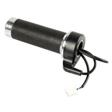 1 Pair seat 25mm Motorcycle Handlebar Hand Grips Black Sliver Rubber Plastic Handle Bar