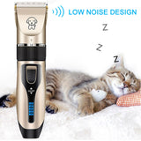 NEW2022 NEW Electric Pet Clipper Dog Hair Clipper For Dogs Reachageable Trimmer Haircut Cat Hair Cutting Remover Machine