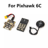 Holybro For Pixhawk 6C Autopilot FMUv6C STM32H743 Flight Controller Plastic Case PM02 PM07 Power Module M8N GPS System