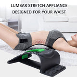 1pc Back Stretch Equipment Massager Health Care Stretcher Fitness Lumbar Support Relaxation Spine Pain Relief Dropshipping