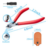 DSPIAE ST-A Single Blade Nipper 3.0 Pliers EN-A Multifunctional Bent Non-Scale Long Nose For Electrical Parts Hand Tools Unisex