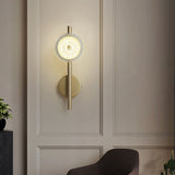 Nordic Golden Glass Wall Lamp Living Room Bedroom Aisle Corridor Background Wall Decoration Wall Ligh Kitchen Lighting Fixture