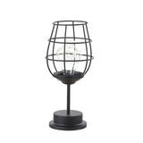 Art LED Table Lamp Reading Lamp Night Light Bedroom Bedside Lamp Desk Lighting Living Room Retro Classic Iron Home Decoration