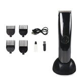 Hair Clipper - Professional Waterproof Cordless Electric Hair Clipper Machine Kit Rechargeable Wireless Hair Trimmer Set for Men