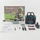 C127 C186 2.4G RC Helicopter 4 Propellers 6 Axis Gyro Sentry Spy RC Drone Single Paddle Electronic Gyroscope for Stabilization