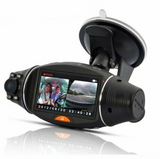 Car DVR Camera HD 2.7" Dual Lens GPS Dashcam Rear View Night Security Car Camera Video Recorder G-Sensor Loop Recording Dash Cam