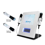 3 in 1 Super Ultrasound Exfoliation Infusion Oxygen Beauty Machine Co2 bubble for Skin rejuvenation lightening hydro Facial lift