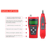 NOYAFA NF-308 Network Cable Tester High Precision Line Finder Coaxial Line Tester RJ11 RJ45 Wire Length Finder Detector Wiring