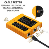Network Line Tester Network Cable Tester Multifunction Tester Phone Cable Line Checker-1 Set Of RJ45 / RJ11