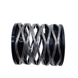 Dropship-Folding Bicycle Modified CNC Titanium Alloy Rear Shock Absorber Bike Metal Spring Rear Shock Absorber for Brompton